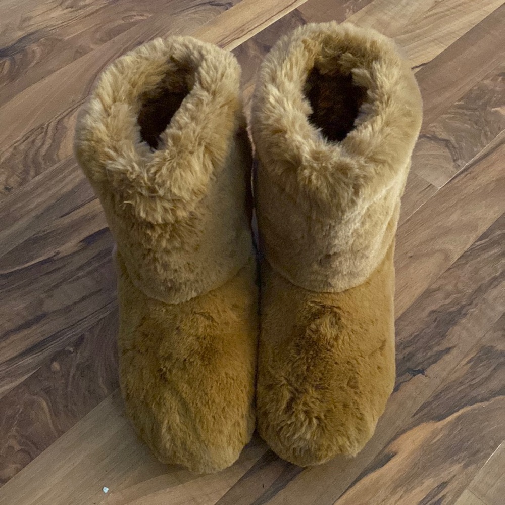 Fuzzy boots